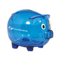 Translucent Blue Classic Piggy Bank